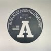 Round Custom Logo Sign - Image 4