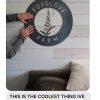 Round Custom Logo Sign - Image 9