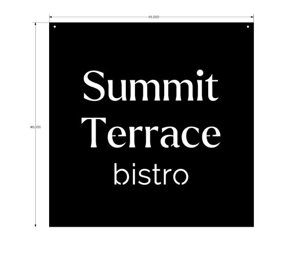 Custom Order for Summit Terrace