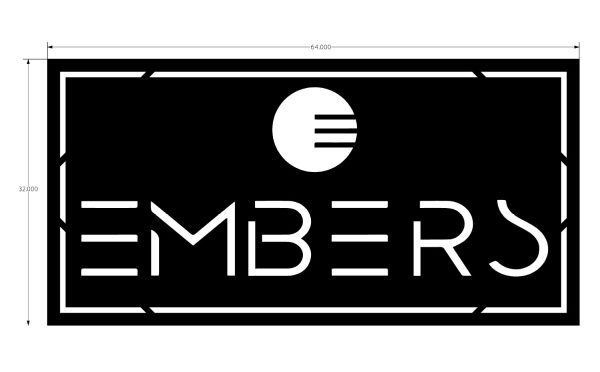 Custom Order for Embers sign