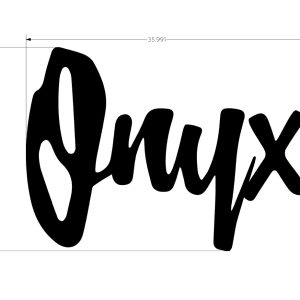 Custom Order for Onyx