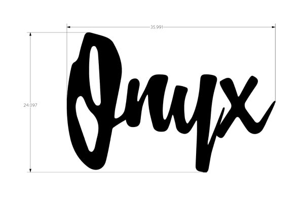 Custom Order for Onyx