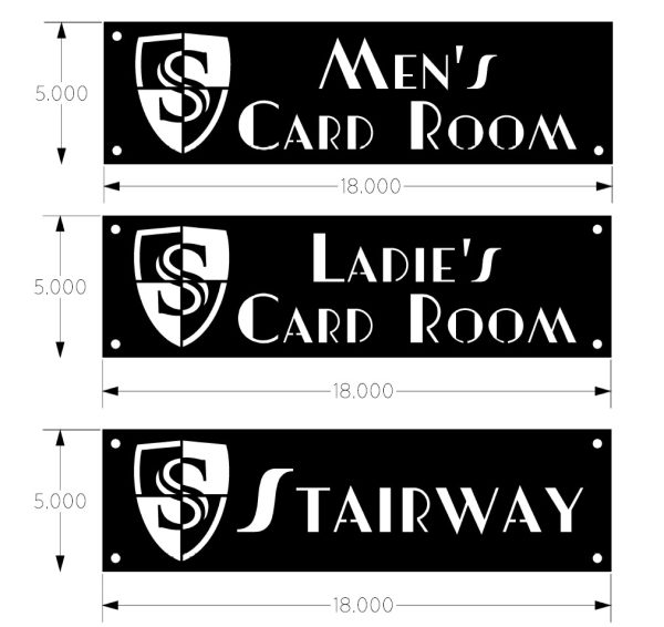 Custom Order for 6 Sweetwater signs - Image 2