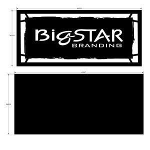 Custom Order for Big Star Branding
