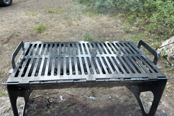 "Flat Pack Grill" - Portable Collapsible Grill for Camping - Image 7