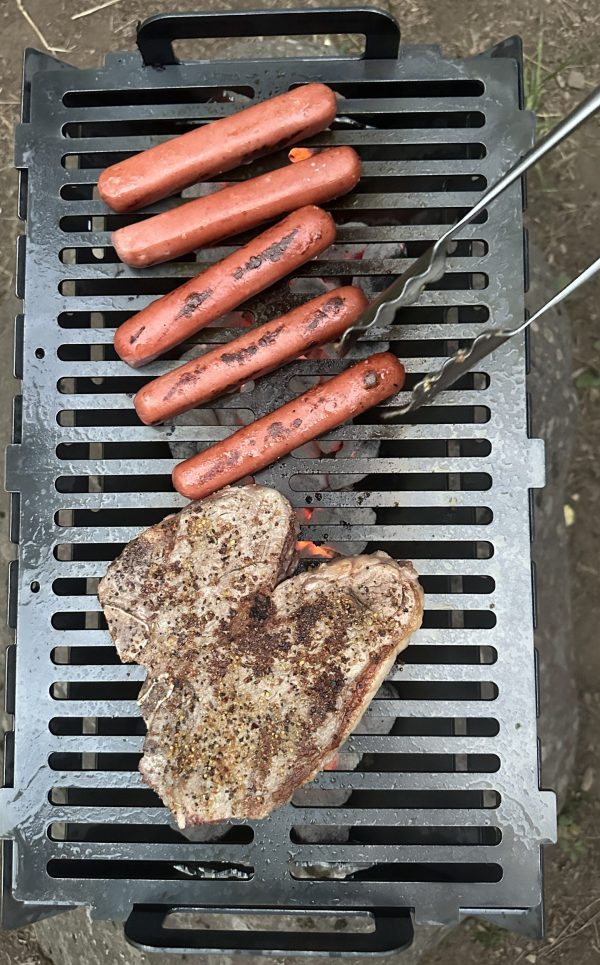 "Flat Pack Grill" - Portable Collapsible Grill for Camping - Image 10