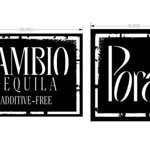 Custom Order for CAMBIO | PORAL logo signs