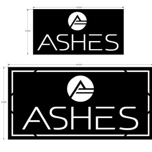 Custom Order for 2 ASHES Signs