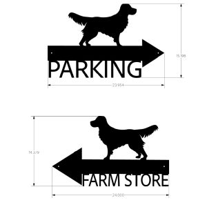 Custom Order for Golden Dog Farm signs