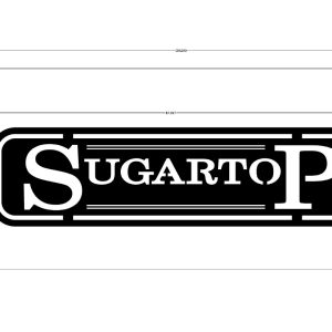 Custom Order for SugartoP lighted sign